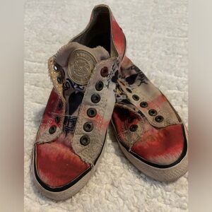 Ed Hardy Slip-on canvas shoes size 6/7